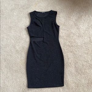 💕Shein Cut-out Sparkly Dress